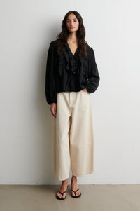 Barrel Jeans Creme