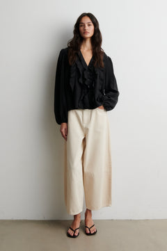 Barrel Jeans Creme