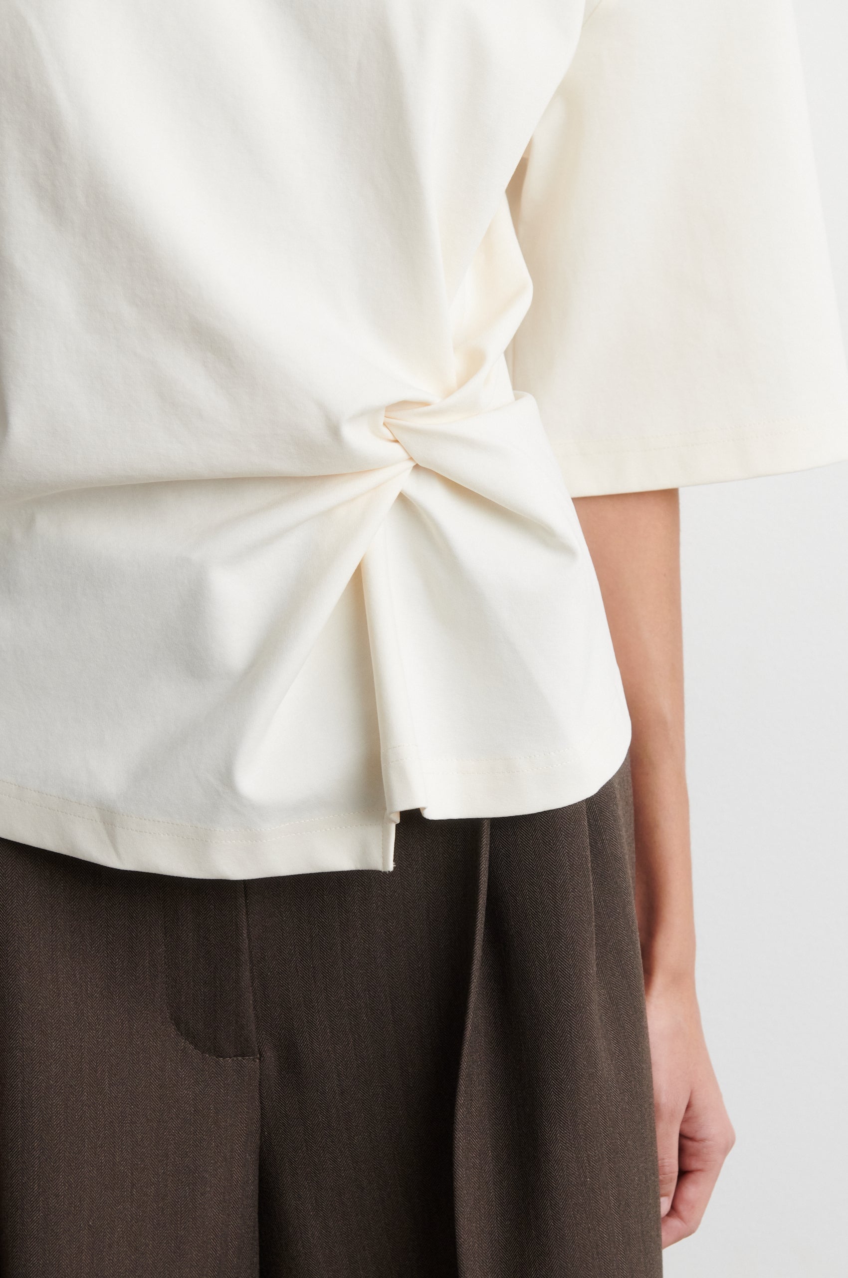 Drapiertes Shirt
