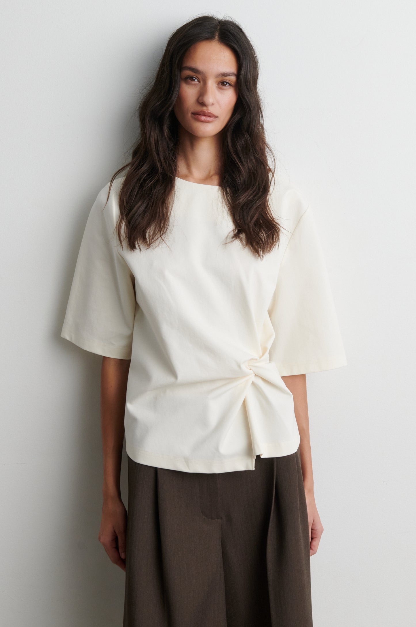 Drapiertes Shirt
