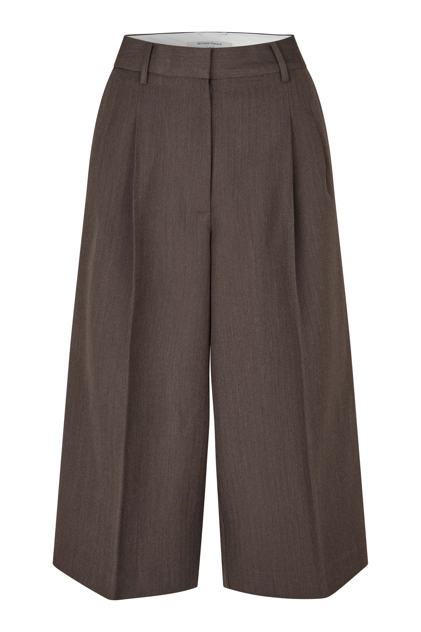 Culotte-Bermuda in Braun