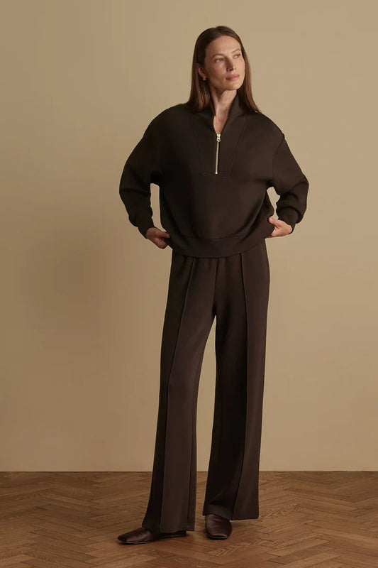 DoubleSoft Hose in Braun, Länge 30, im Look