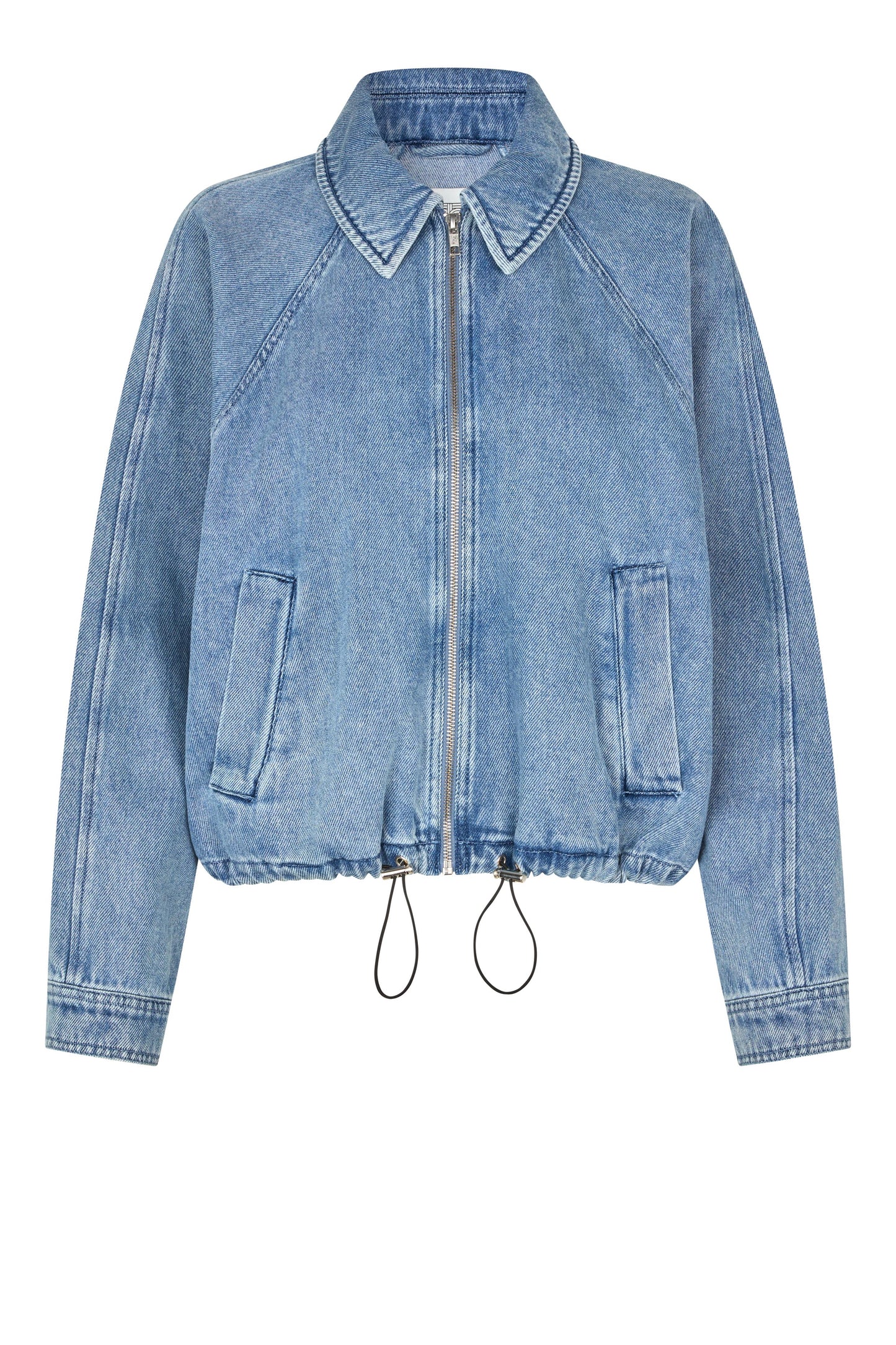 Jeansjacke in Hellblau Produktansicht