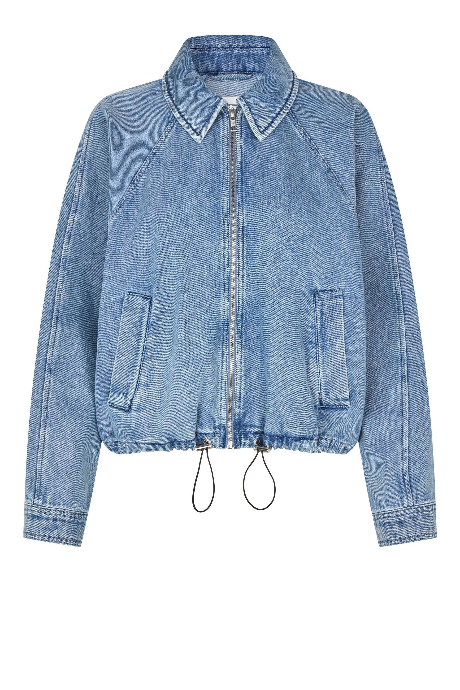 Jeansjacke in Hellblau Produktansicht