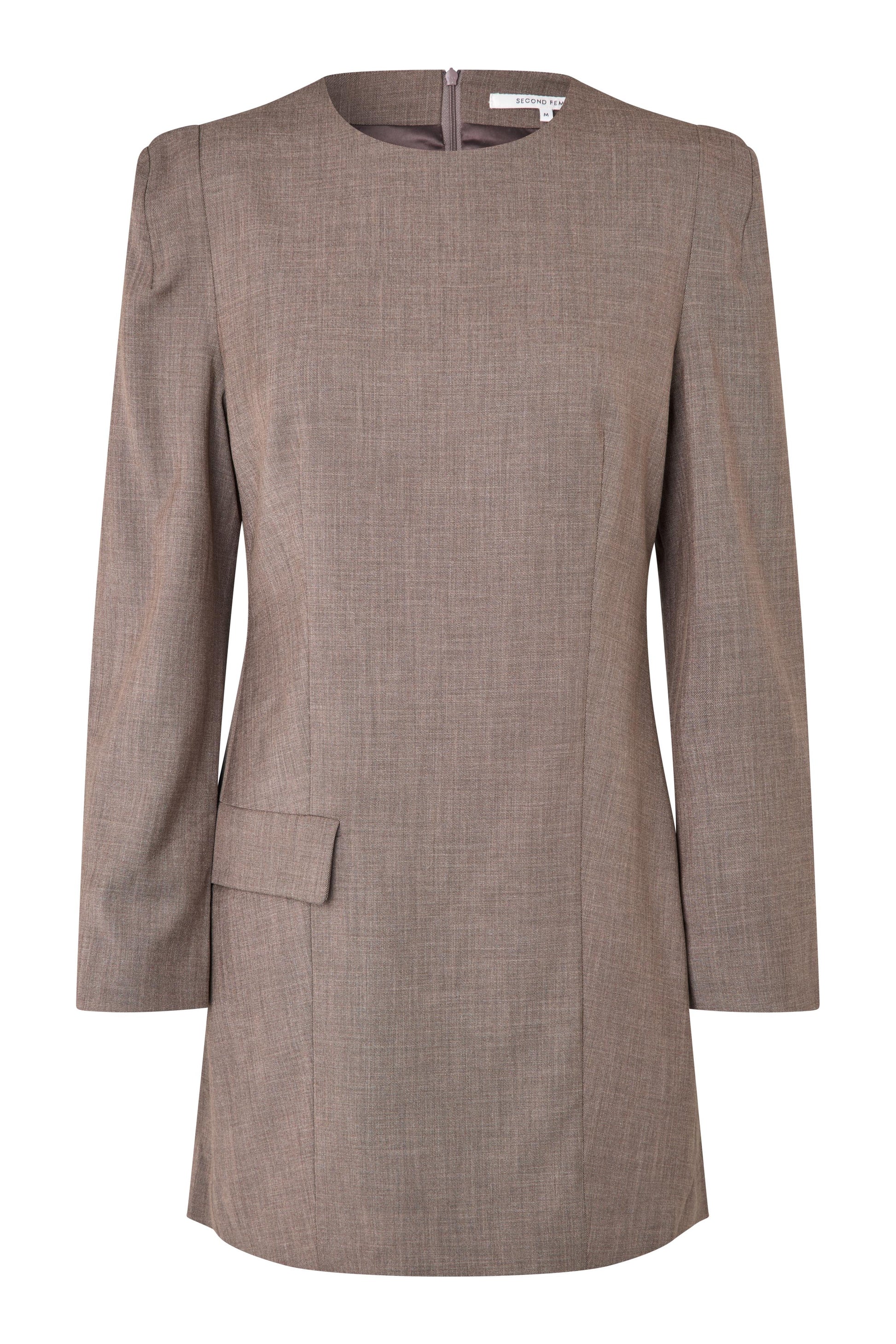 Kleid mit klarer Silhouette Produktansicht